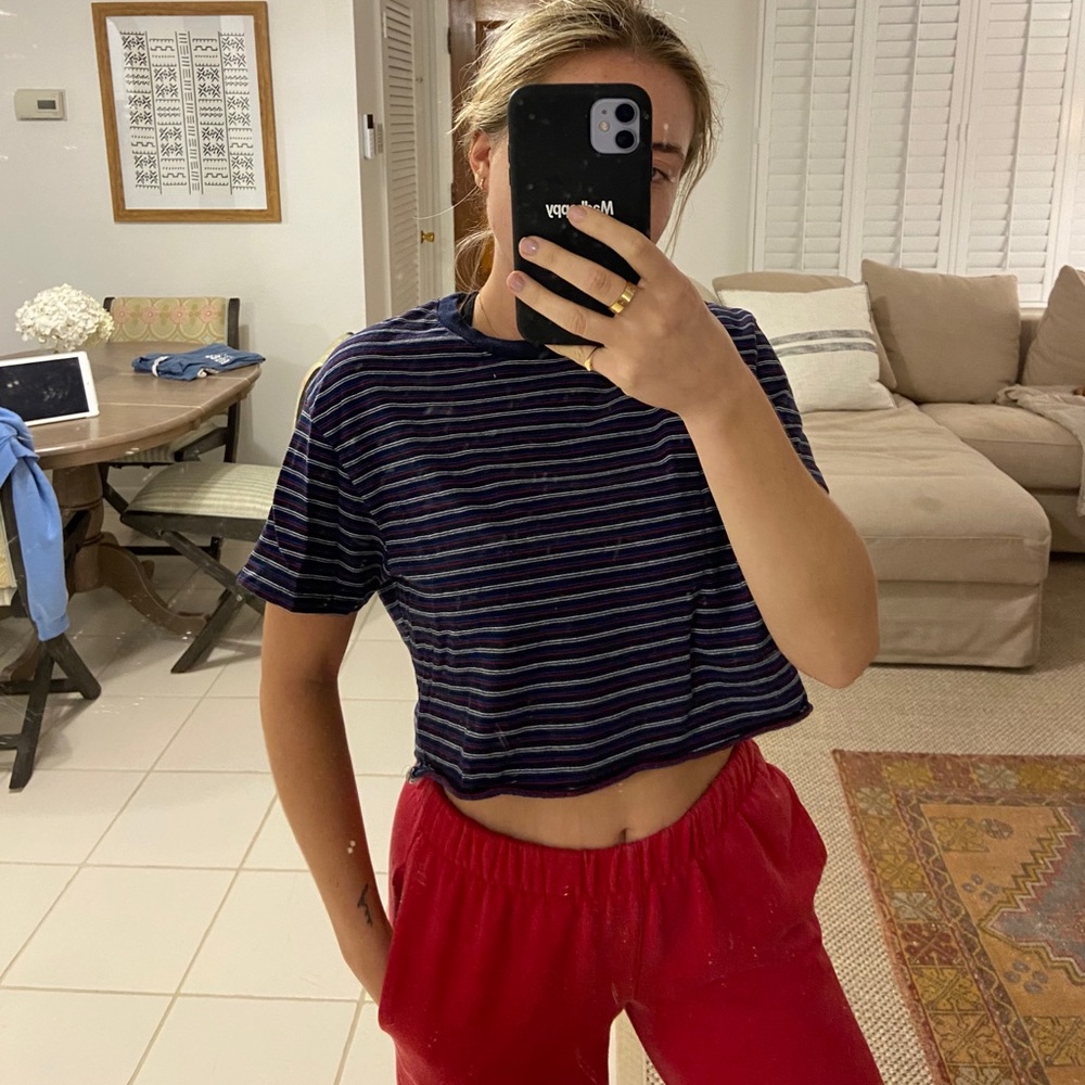 Brandy Melville Crop Tee